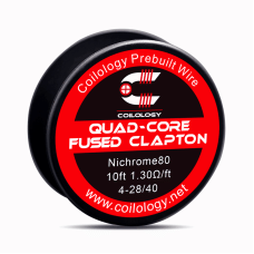 Coilology Quad Core Fused Clapton Wire 3m Ni80 1.3ohm/m