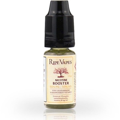 RIPE VAPES 50PG/50VG 20MG 10ML NICOTINE BOOSTER