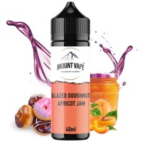 Mount Vape Glazed Doughnut Apricot Jam 40ml/120ml Flavorshot Mount Vape Glazed Doughnut Apricot Jam 40ml/120ml Flavorshot