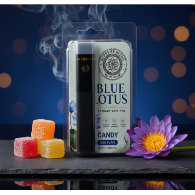 Blue Lotus Candy Vape Pen, 2ML - 1000 Puffs