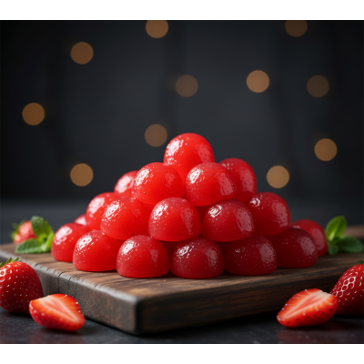 Strawberry Δ Gummies, 100mg
