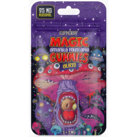 Euphoria Magic Amanita Muscaria Gummies - Alien - 25 mg Muscimol