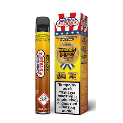 American Stars Golden Pipe Disposable 2ml