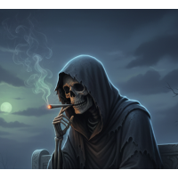 Black Death Extreme Pre Roll + Tobacco 1g