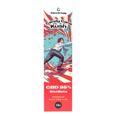 CBD Disposable Vape Pen Candy Cane Kush, CBD 95 %, 1 ml