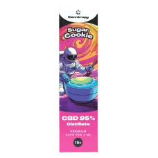 CBD Disposable Vape Pen Sugar Cookie, CBD 95 %, 1 ml