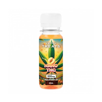 Syrup 200mg DELTA 9 NANO THC - PEACH NECTAR
