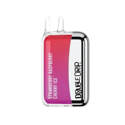 Double Drip Strawberry Raspberry Cherry Ice 2ml 20mg Disposable