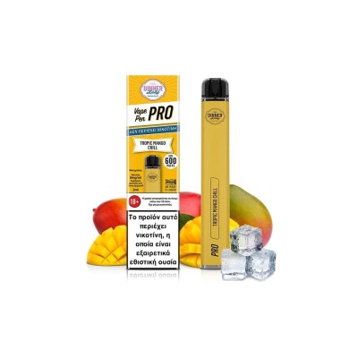 Dinner Lady Vape Pen Pro Tropic Mango Chill 2ml 00mg Dinner Lady Vape Pen Pro Tropic Mango Chill 2ml 00mg