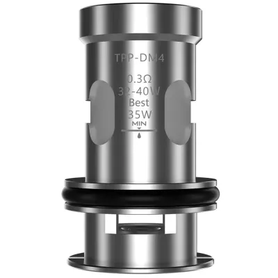 3 X VOOPOO TPP DM4 0.3OHM COIL
